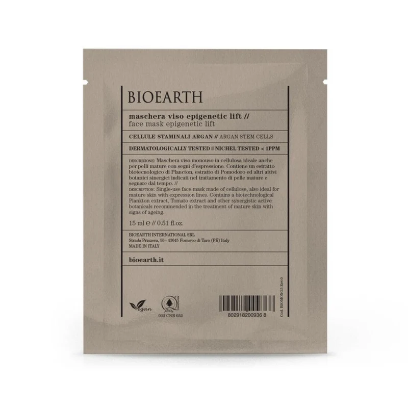 Maschera Viso Epigenetic Lift, 15 ml - Bioearth