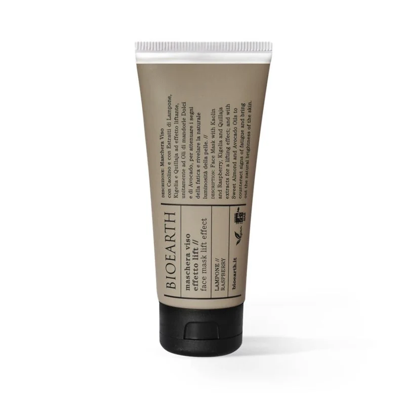 Maschera Viso Effetto Lift Lampone, 100 ml - Bioearth