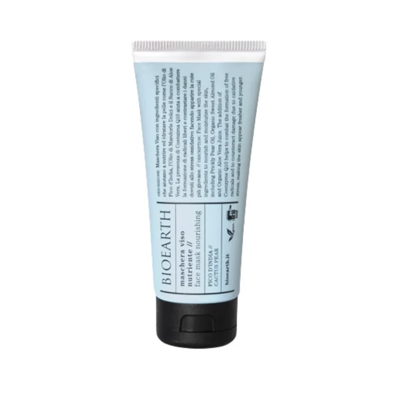 Maschera Viso Nutriente Fico d'India, 100 ml - Bioearth