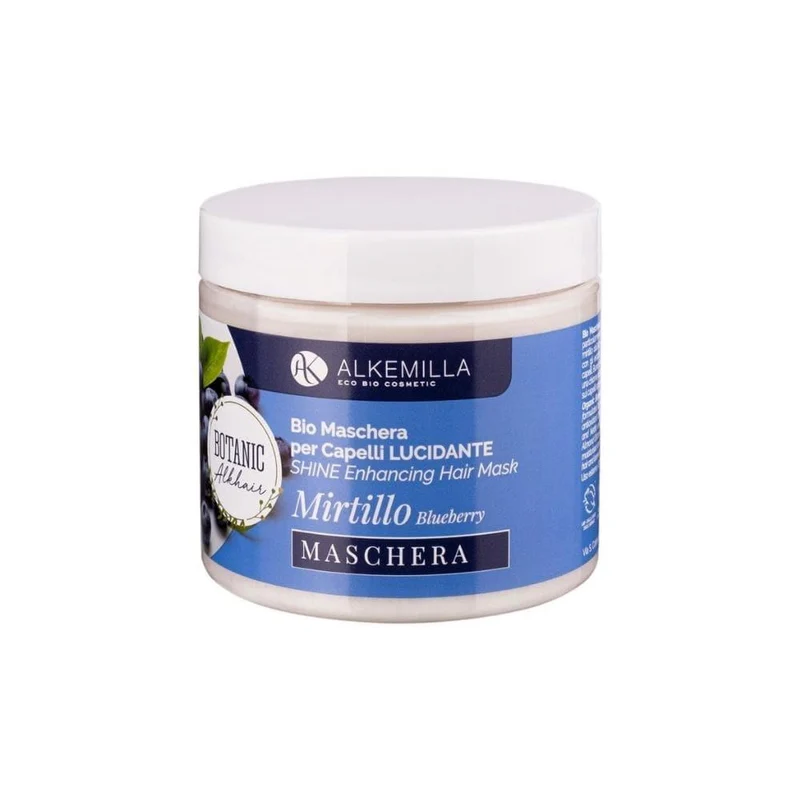 Maschera capelli lucidante mirtillo, 200 ml - Alkemilla