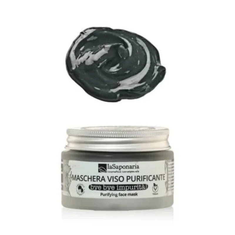 Bye bye impurità maschera viso purificante, 50 ml - La Saponaria