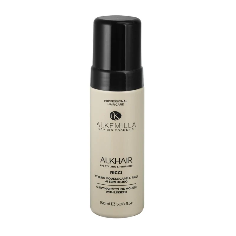 Styling mousse capelli ricci Alkhair, 150 ml - Alkemilla