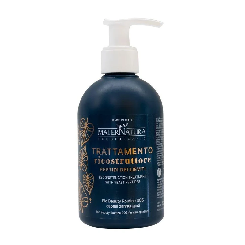 Trattamento ricostruttore ai peptidi dei lieviti, 250 ml - Maternatura