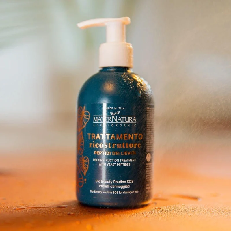 Trattamento ricostruttore ai peptidi dei lieviti, 250 ml - Maternatura