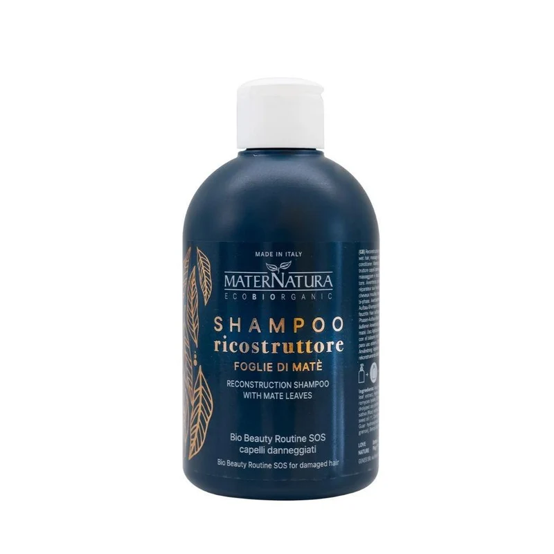 Shampoo ricostruttore alle foglie di matè, 250 ml - Maternatura