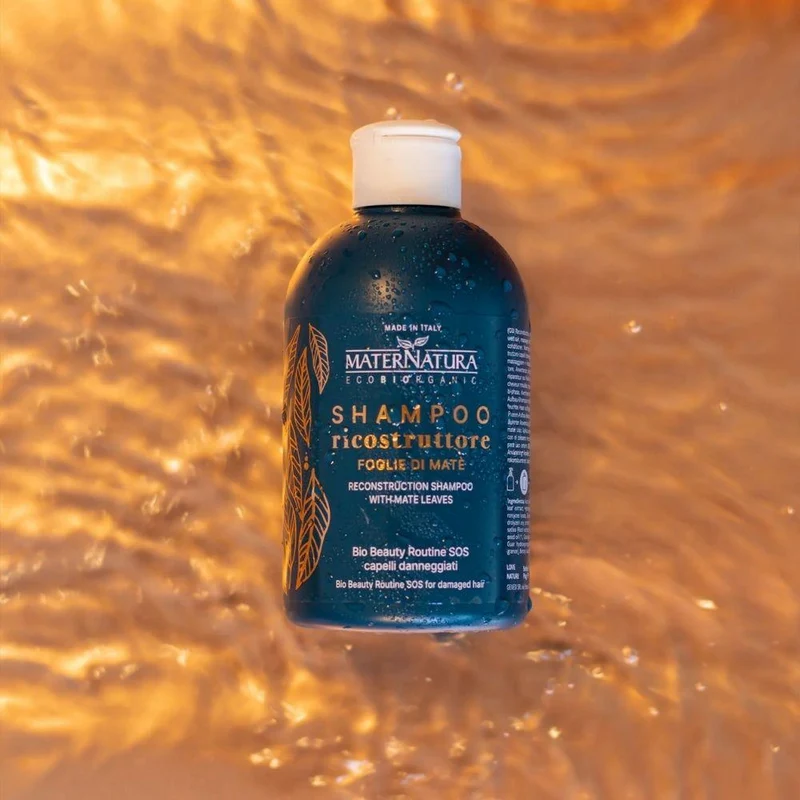 Shampoo ricostruttore alle foglie di matè, 250 ml - Maternatura