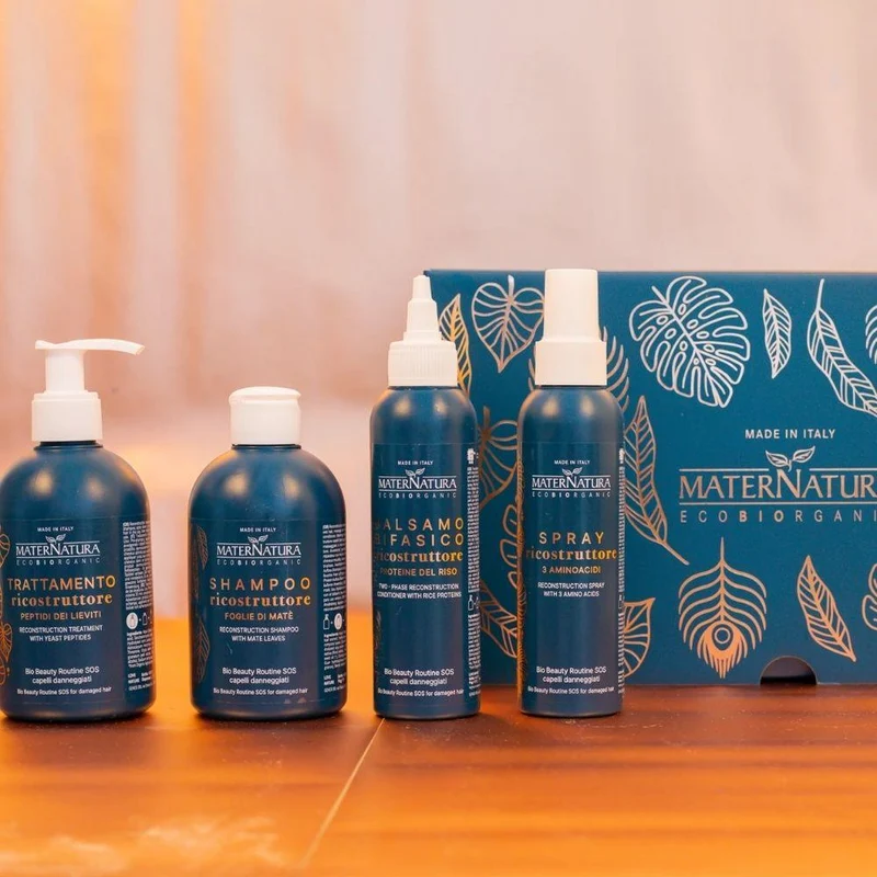 Shampoo ricostruttore alle foglie di matè, 250 ml - Maternatura