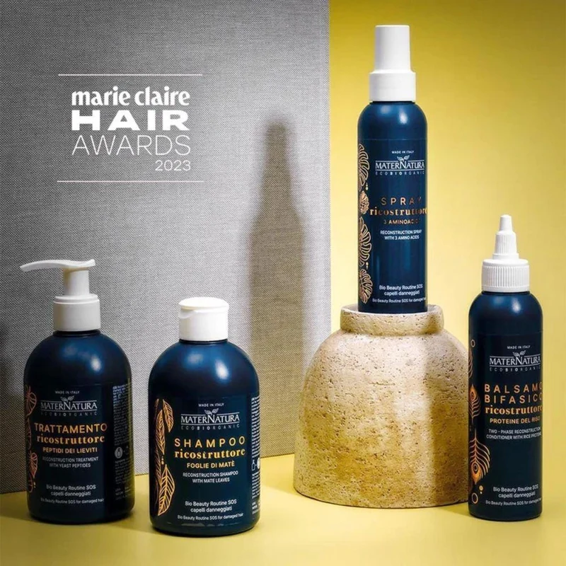 Shampoo ricostruttore alle foglie di matè, 250 ml - Maternatura