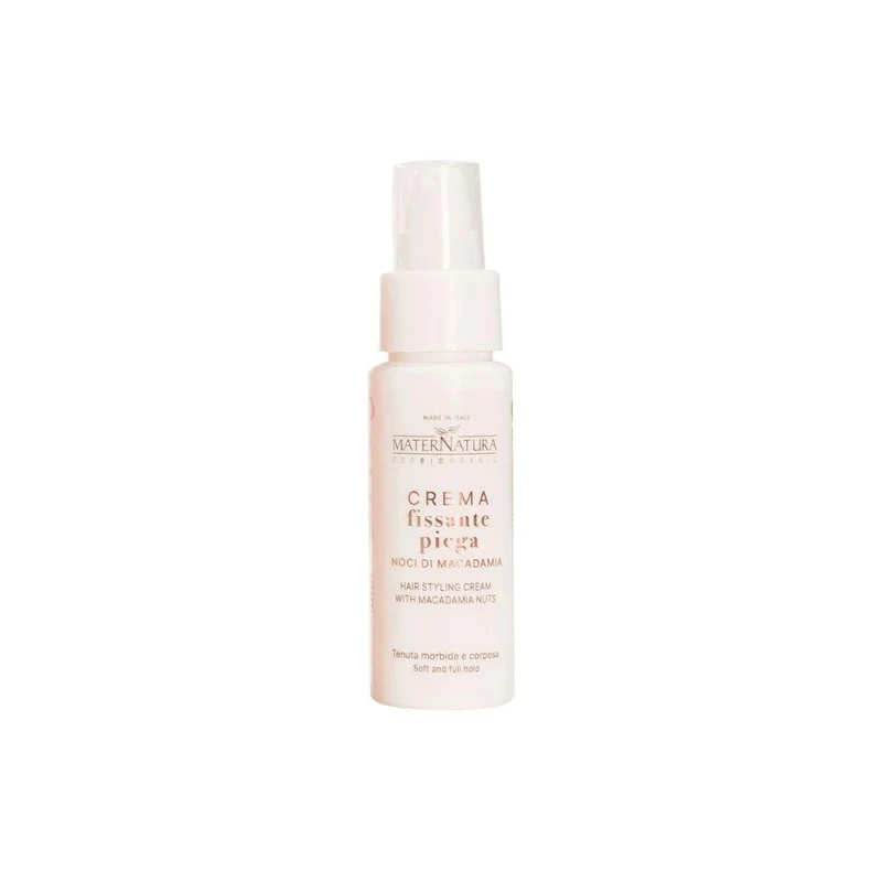Crema fissante piega noci di macadamia, 50 ml - Maternatura