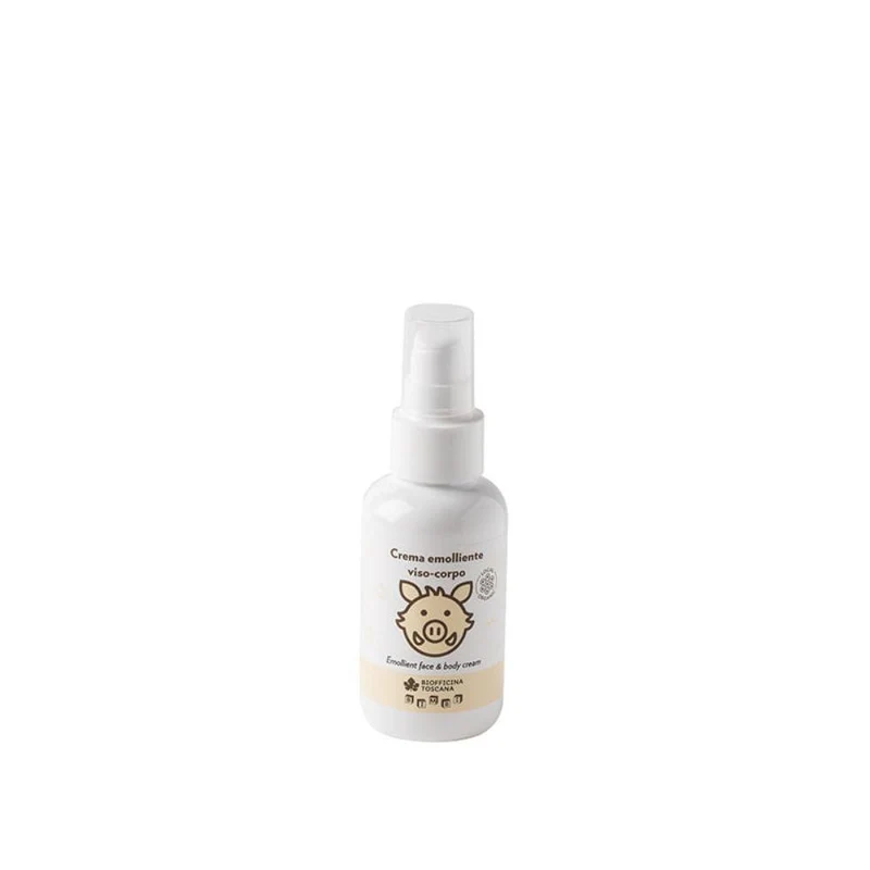 Crema emolliente viso e corpo bimbi, 100 ml - Biofficina Toscana