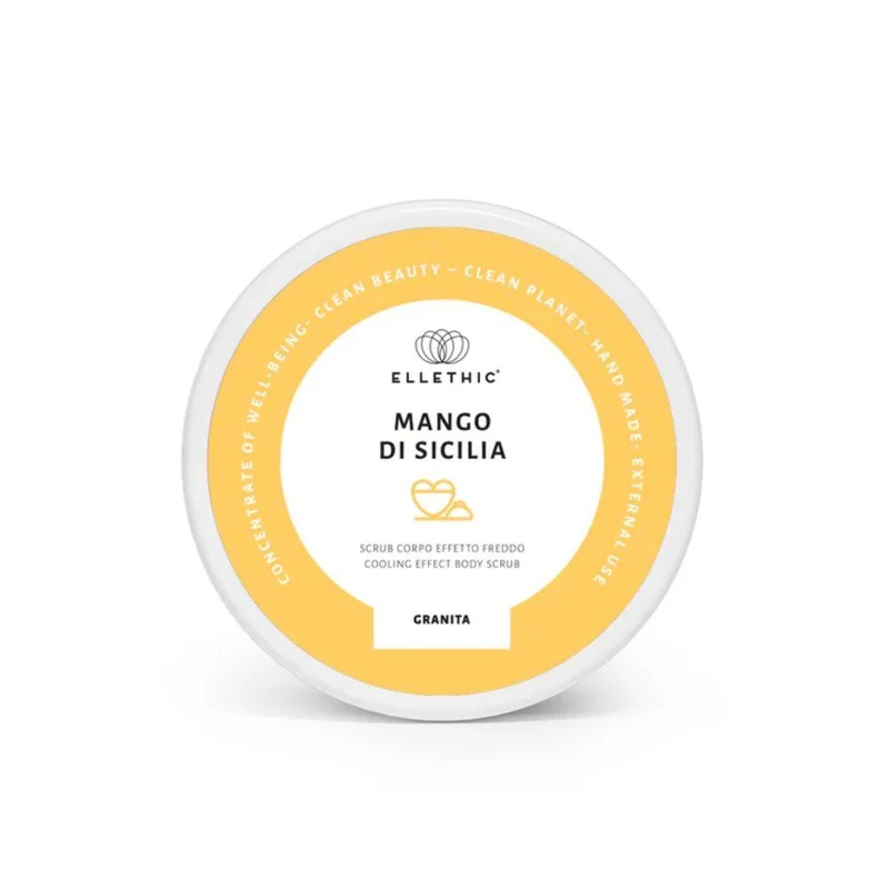Scrub corpo effetto freddo mango Granita, 500 gr - Ellethic