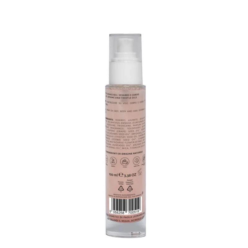 Idra olio secco effetto glow Day to day, 100 ml - Ellethic
