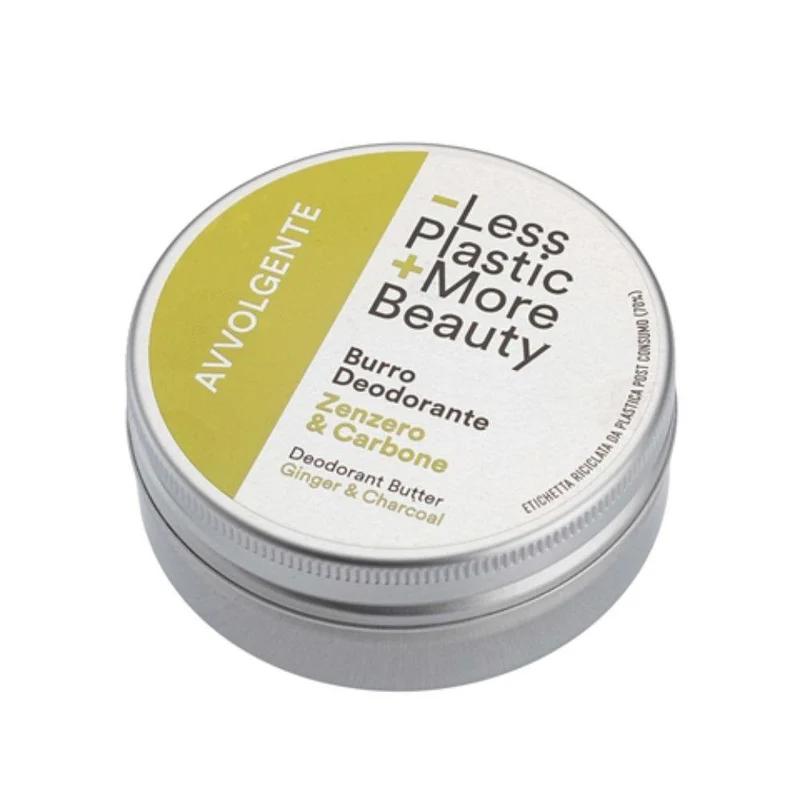Burro deodorante Avvolgente zenzero e carbone, 50 ml - Sapone di un tempo