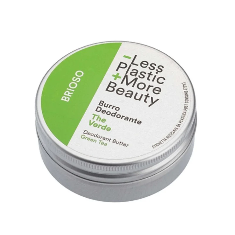 Burro deodorante Brioso the verde, 50 ml - Sapone di un tempo