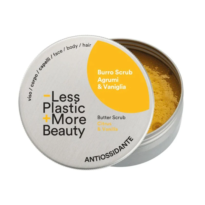 Burro scrub antiossidante agrumi e vaniglia, 200 ml - Sapone di un tempo
