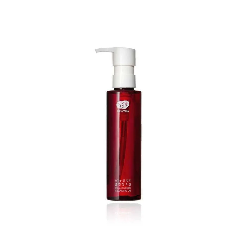 Organic Flowers Cleansing Oil, 153 ml - Whamisa