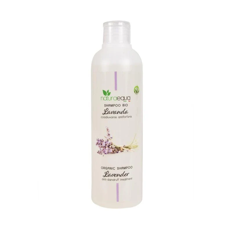 Shampoo bio lavanda antiforfora, 250 ml - Naturaequa