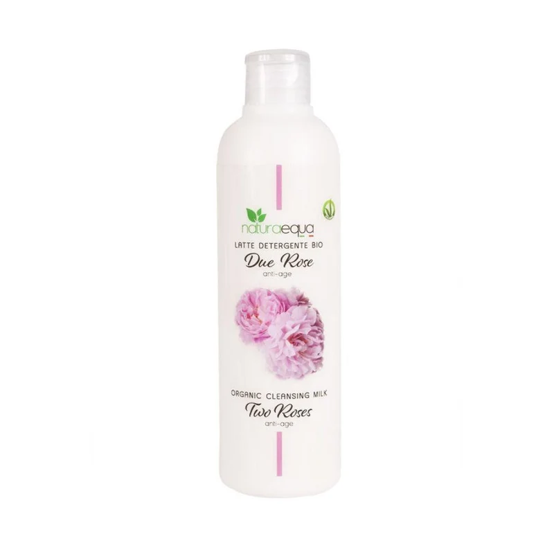 Latte detergente bio due rose 250 ml - Naturaequa