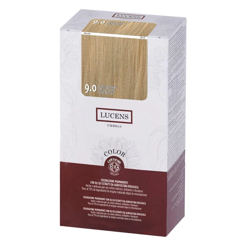 Tinta Lucens Color 9.0 biondo chiarissimo - Lucens Umbria