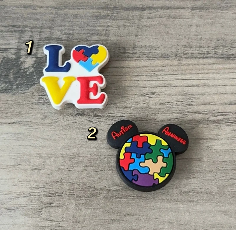 Autism Croc Charms