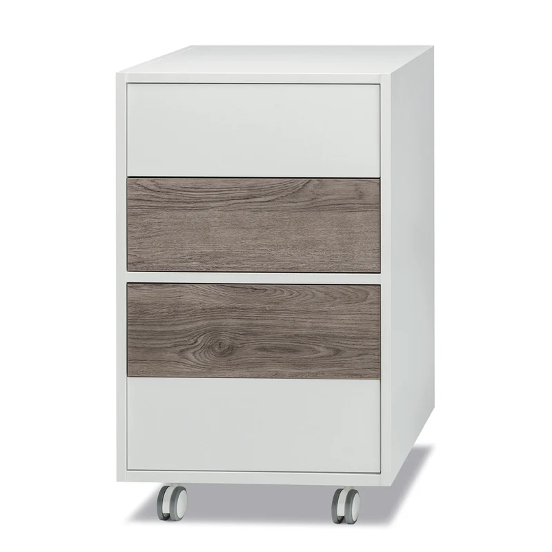 Cassettiera in Nobilato Maddy con 4 Cassetti - Rovere