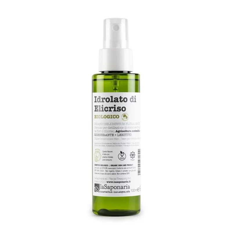 Idrolato di elicriso bio, 100 ml - La Saponaria