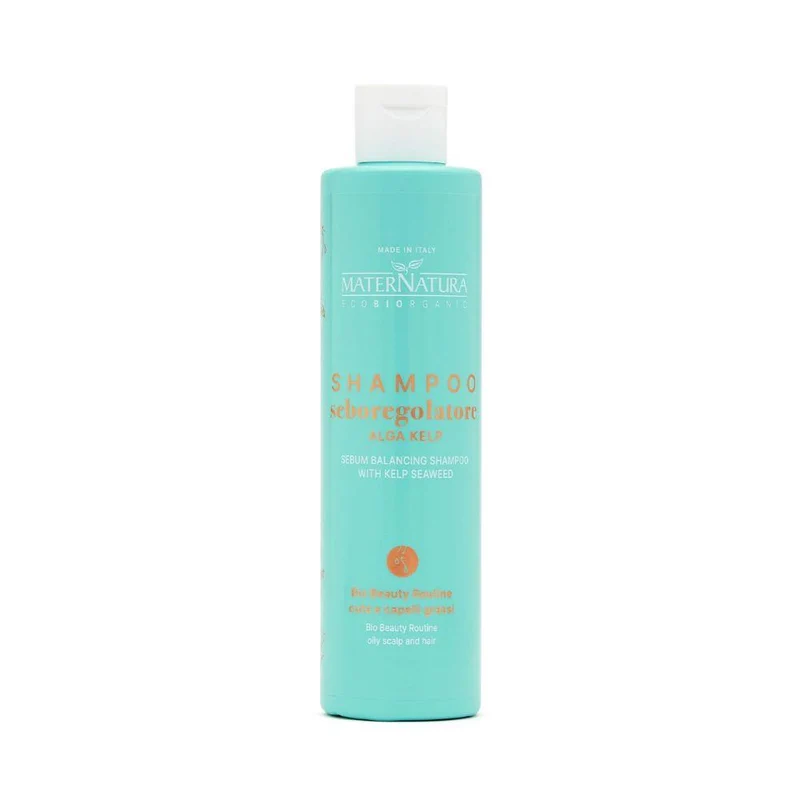 Shampoo seboregolatore all'alga Kelp, 250 ml - Maternatura