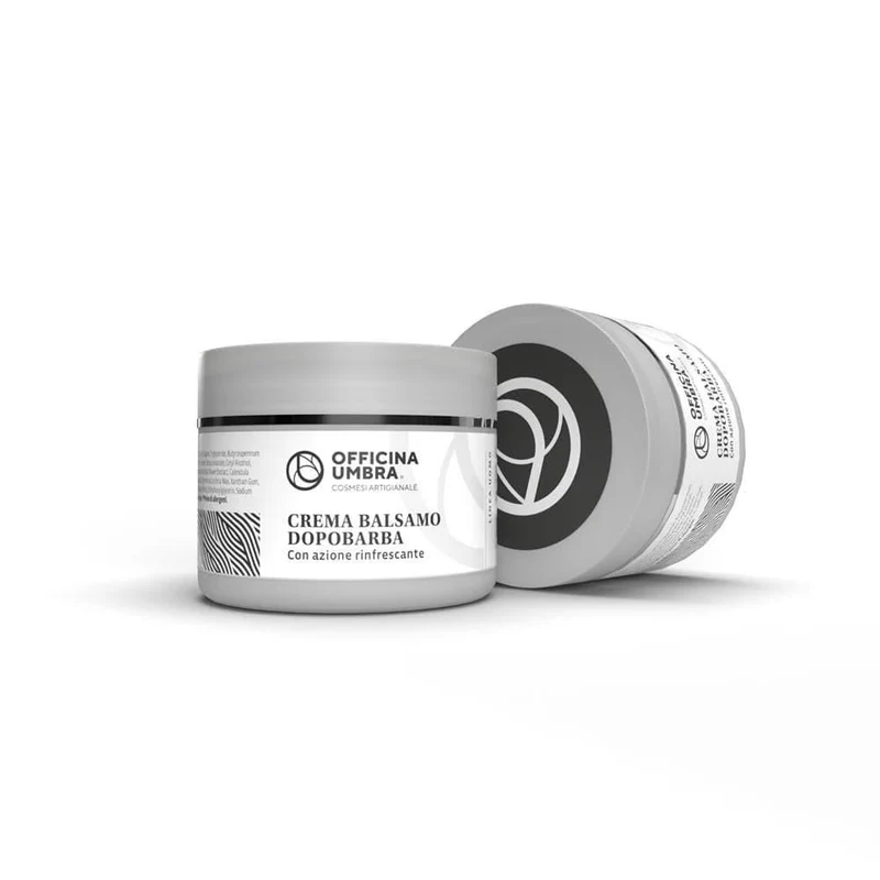 Crema balsamo dopobarba rinfrescante con aloe, 100 ml - Officina Umbra