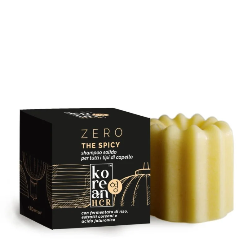 Zero The Spicy Shampoo Solido Korean HCR, 70 g - Bio Gentleaf