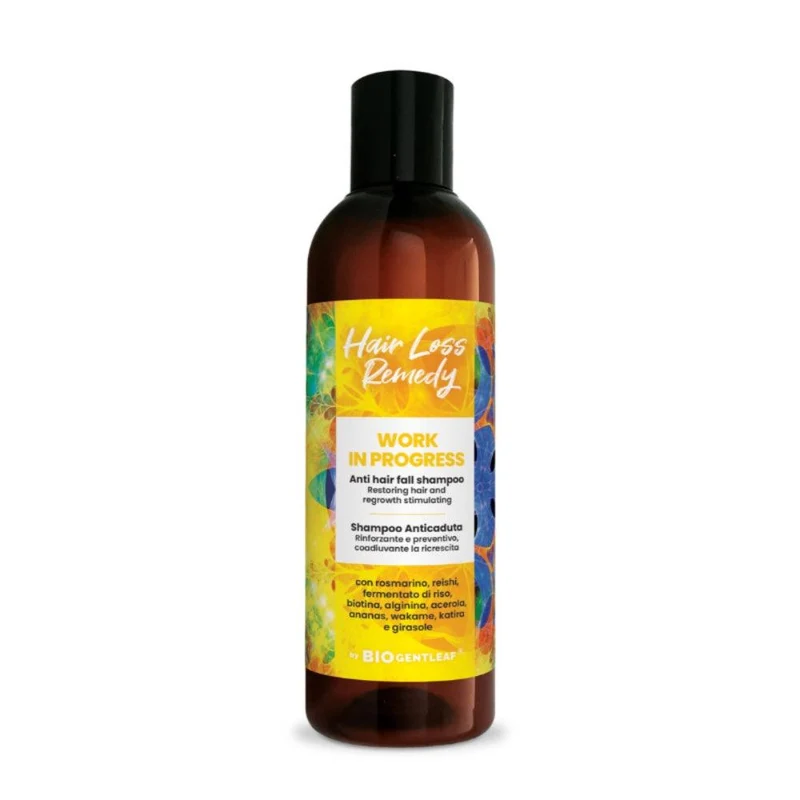 Work In Progress - Shampoo Anticaduta Hair Loss Remedy, 200 ml - Bio Gentleaf