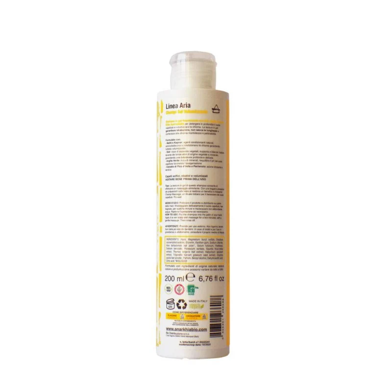 Hair Shock Champi gel volumizzante Etere, 200 ml - Anarkhia Bio