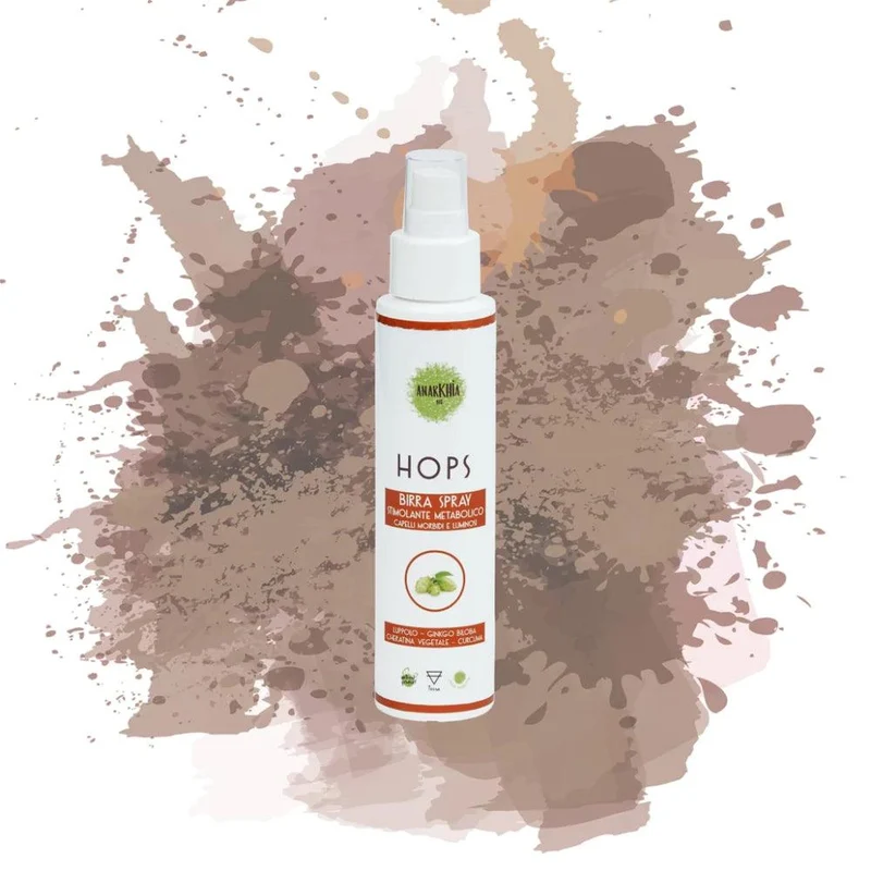 Hops birra spray lozione stimolante Terra, 100 ml - Anarkhia Bio