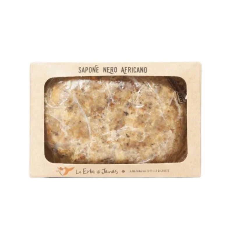 Sapone Nero Africano, 100 gr - Erbe di Janas