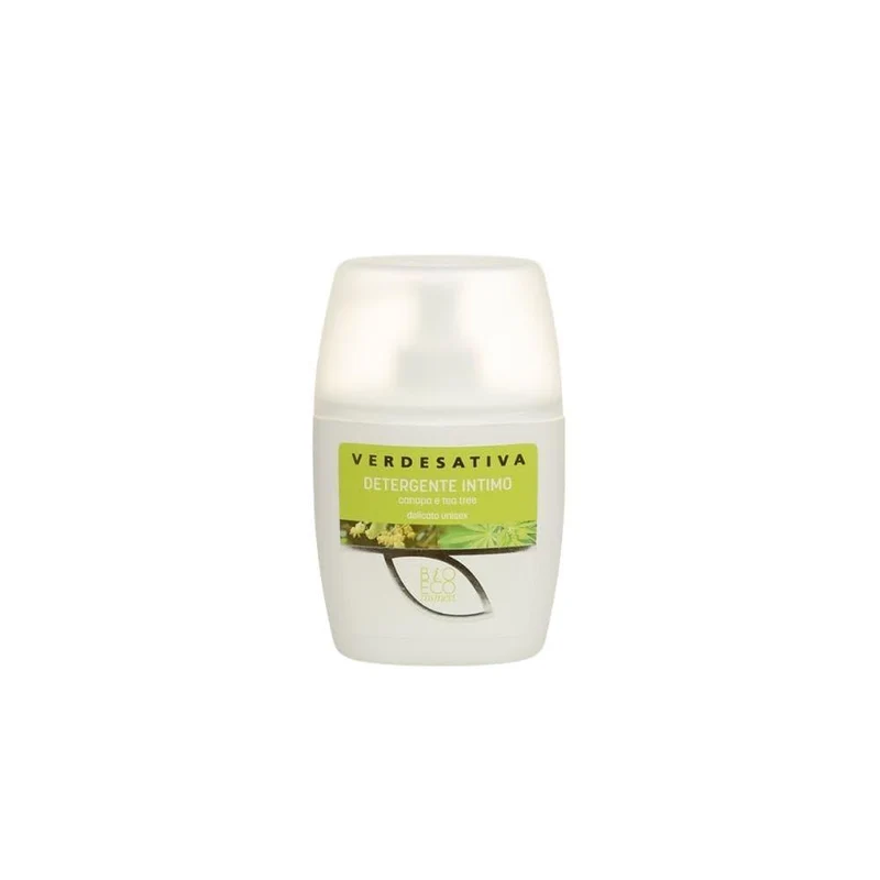 Detergente intimo con canapa e tea tree, 250 ml - Verdesativa