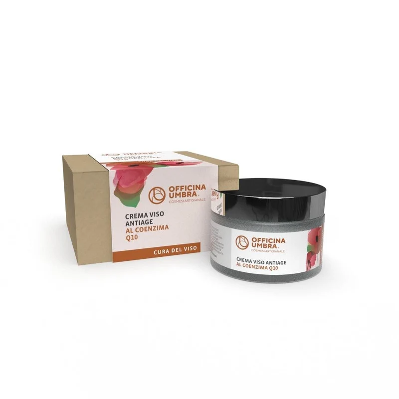 Crema viso antirughe al q10, 50 ml - Officina Umbra