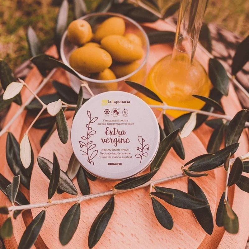 Crema mani all'olio extravergine oliva, 60 ml - La Saponaria