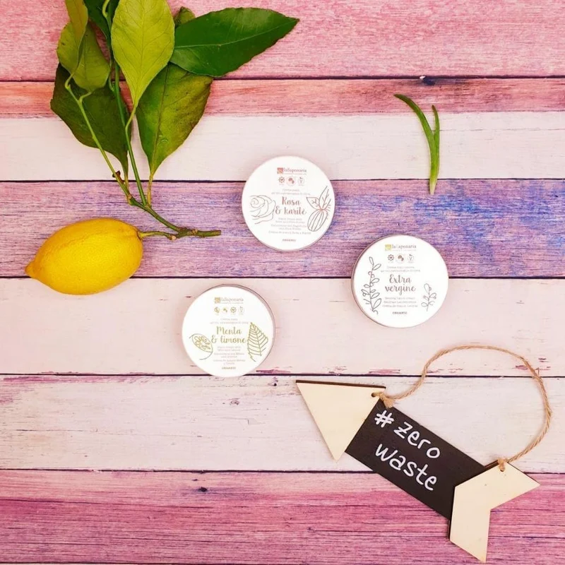 Crema mani all'olio extravergine oliva, 60 ml - La Saponaria