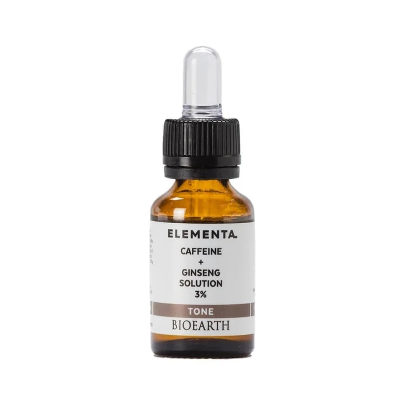 Caffeine + Ginseng solution 3% Elementa, 15 ml - Bioearth