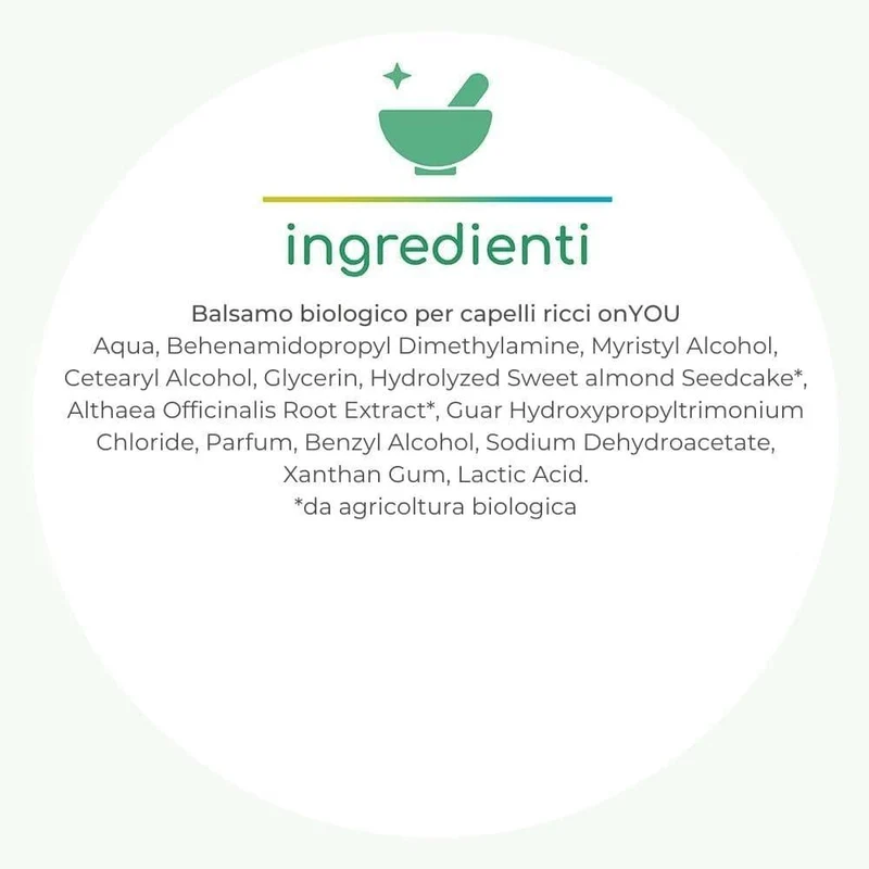 Balsamo biologico per capelli ricci onYOU, 150 ml - Officina Naturae