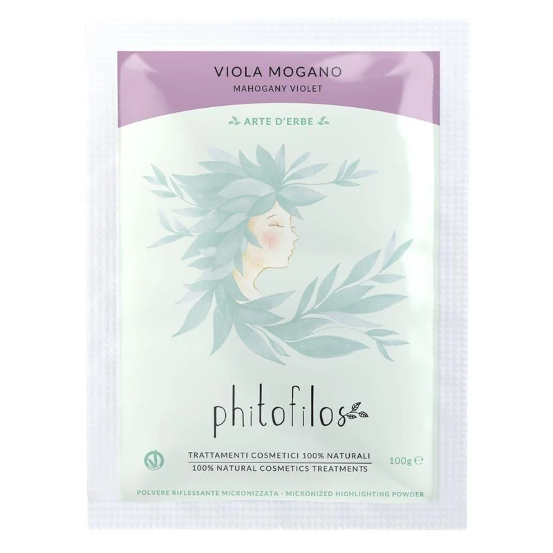 Tinta vegetale melanzana Arte D'Erbe, 100 g - Phitofilos