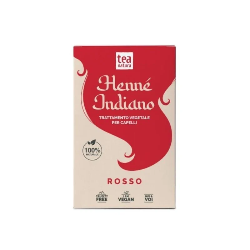 Hennè Indiano Rosso Nuova formula, 100 g - Tea Natura
