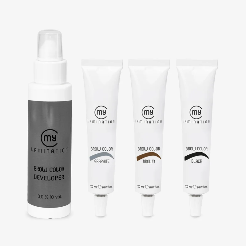 Kit 3 Colori & Brow Developer
