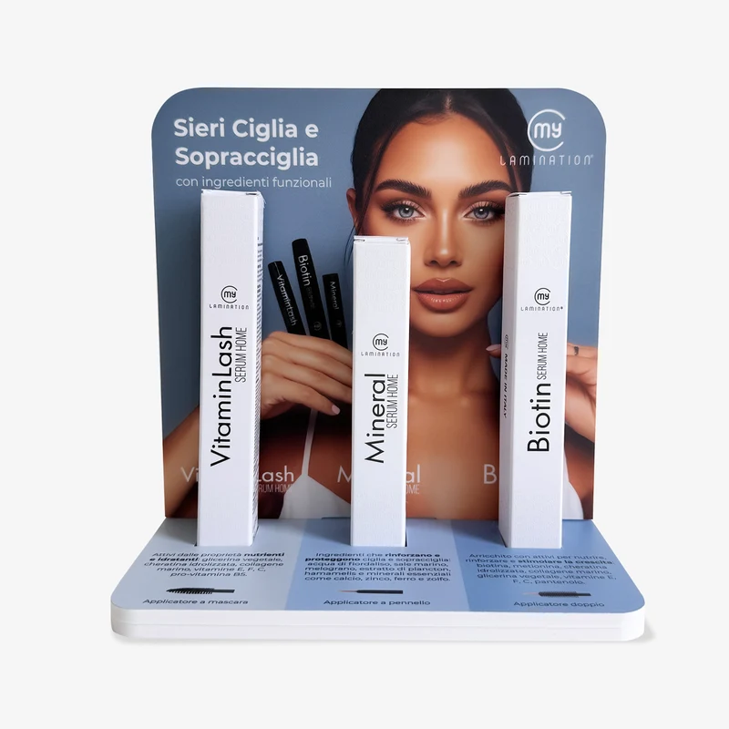 Espositore Sieri My Lamination