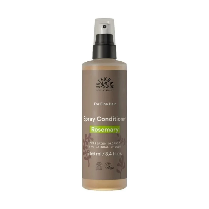 Spray Conditioner Capelli Fini Rosemary, 250 ml - Urtekram Beauty