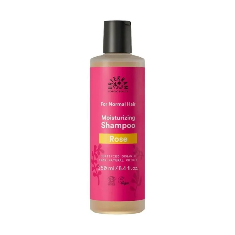 Shampoo Capelli Normali Rose, 250 ml - Urtekram Beauty