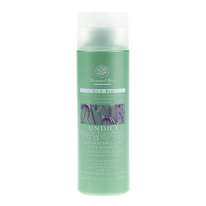 Shampoo Micellare Cute Sensibile UNDICI, 200 ml - Domus Olea Toscana