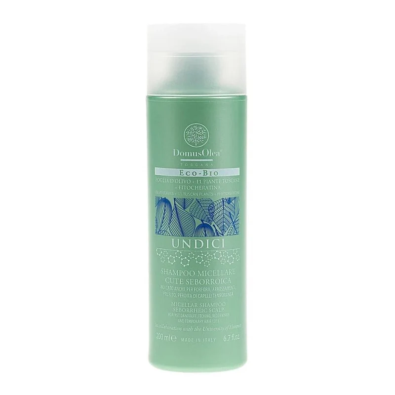 Shampoo Micellare Cute Seborroica UNDICI, 200 ml - Domus Olea Toscana