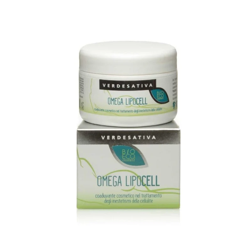 Crema corpo Omega Lipocell, 200 ml - Verdesativa