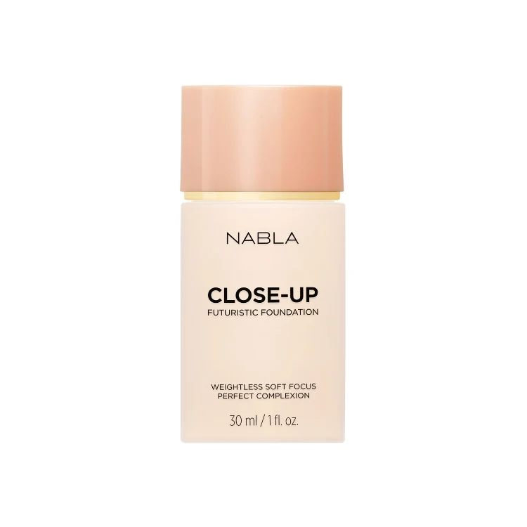 Nabla Cosmetics - Close-Up - Futuristic Foundation - Weightless Soft Focus - Perfect Complexion - Fond De Teint Perfectionnant - Effect Seconde Peau Et Lissant