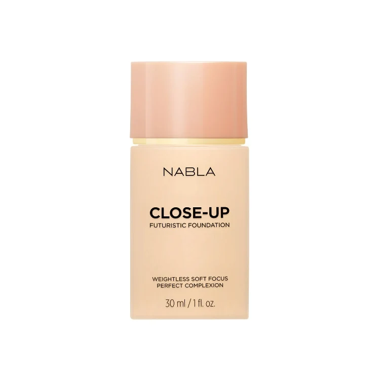 Nabla Cosmetics - Close-Up - Futuristic Foundation - Weightless Soft Focus - Perfect Complexion - Fond De Teint Perfectionnant - Effect Seconde Peau Et Lissant